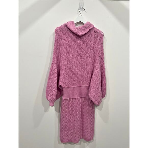 Free People Pink Sweater Dress - Picture 9 of 12